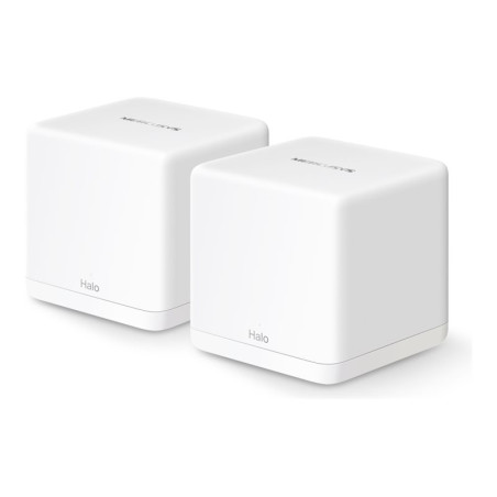 Mercusys | AX1500 Whole Home Mesh WiFi 6 System | Halo H60X (2-pack) | 802.11ax | 10/100/1000 Mbit/s | Ethernet LAN (RJ-45) ports 1 | Mesh Support Yes | MU-MiMO Yes | No mobile broadband