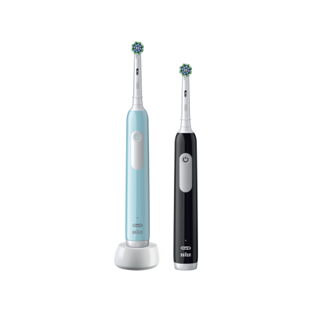 Oral-B | Electric Toothbrush | Pro Series 1 Duo | Rechargeable | For adults | Number of brush heads included 2 | Number of teeth brushing modes 3 | Blue/Black