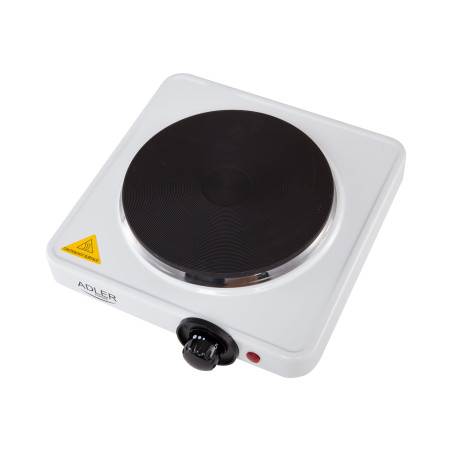 Adler | Free standing table hob | AD 6503 | Number of burners/cooking zones 1 | Electric | White