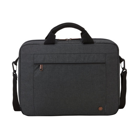 Case Logic | Era Attaché | Fits up to size 14 " | Messenger - Briefcase | Shoulder strap | Obsidian