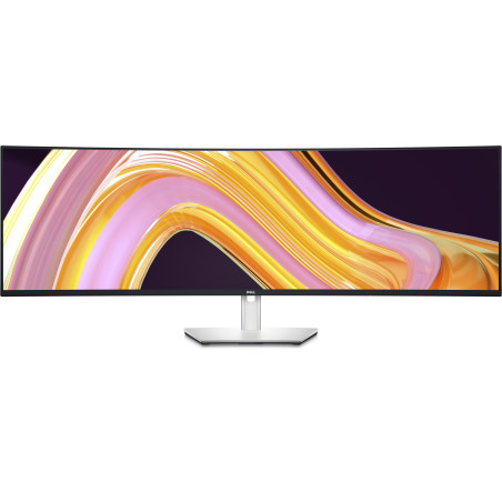 Dell | LCD UltraSharp Monitor | U4924DW | 49 " | IPS | 5K Dual QHD | 32:9 | 60 Hz | 5 ms | 5120 x 1440 | HDMI ports quantity 2 | Silver/Black