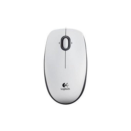 Logitech | B100 | Portable Optical Mouse | White