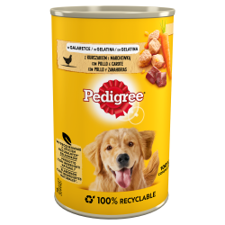 Pedigree with chicken and...