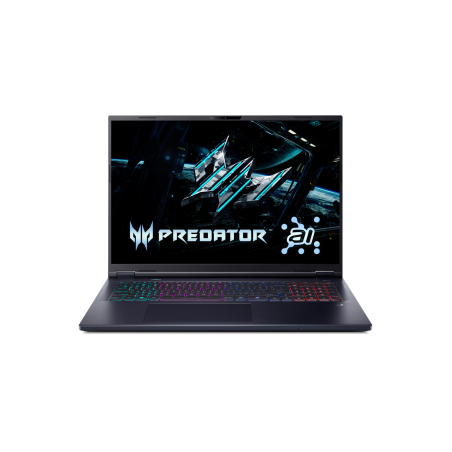 Acer | Predator Helios Neo 18 AI PHN18-72-75PV | Abyssal Black | 18 " | IPS | WQXGA | 2560 x 1600 pixels | Intel Core Ultra 7 | 255HX | 32 GB | DDR5 | Solid-state drive capacity 1000 GB | NVIDIA GeForce RTX 5060 | GDDR7 | 8 GB | Windows 11 Home | 802.11ax | Bluetooth version 5.3 | Keyboard language US international | Keyboard backlit | Warranty 24 month(s)
