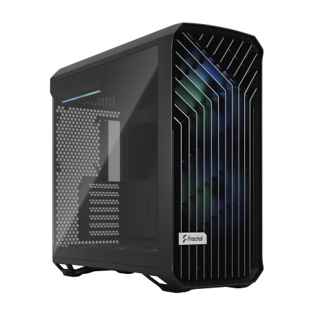 Fractal Design | Torrent Compact RGB TG Light Tint | Side window | ATX | Black