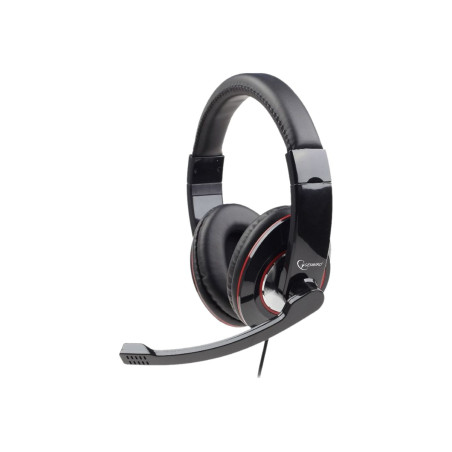 HEADSET STEREO USB BLACK/MHS-U-001 GEMBIRD