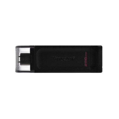 Kingston | USB Flash Drive | DataTraveler 70 | 256 GB | USB Type-C | Black