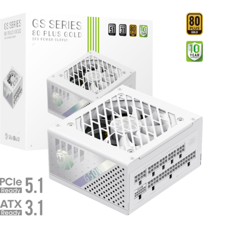 Gamemax PSU | GS 650G WH | 650 W | SFX | White | Full Modular