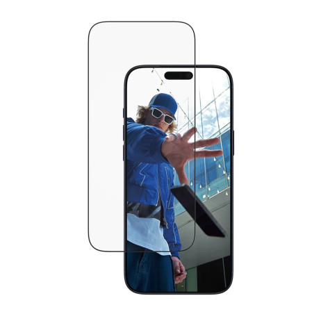 PanzerGlass Screen protector | Apple | iPhone 17 Pro Max | Glass | Transparent | Ultra-Wide Fit w. EasyAligner