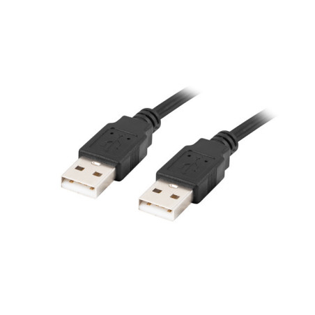 LANBERG cable USB-A M/M 2.0 1.8m black