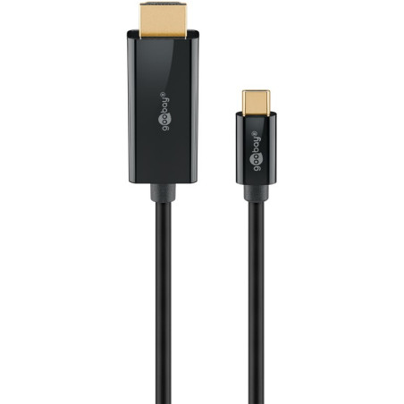 Goobay USB-C to HDMI Cable 4K at 60 Hz, 1 m | 75696