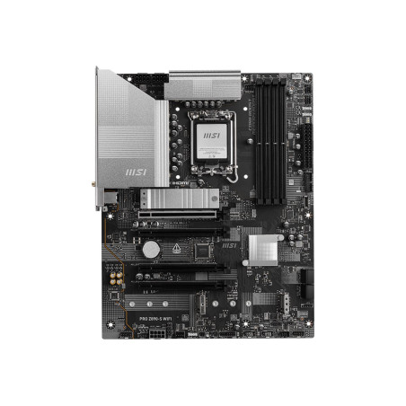 SALE OUT. MSI PRO Z890-S WIFI | Processor family Intel | Processor socket LGA1851 | 2000 GB | DDR5 UDIMM | Supported hard disk drive interfaces SATA, M.2 | Number of SATA connectors 4 | USED, REFURBISHED, WITHOUT  ACCESSORIES, ONLY BACKPANEL INCLUDED | 256 MB