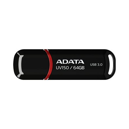 MEMORY DRIVE FLASH USB3.1 64GB/BLACK AUV150-64G-RBK ADATA
