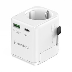 POWER ADAPTER GROUNDED...