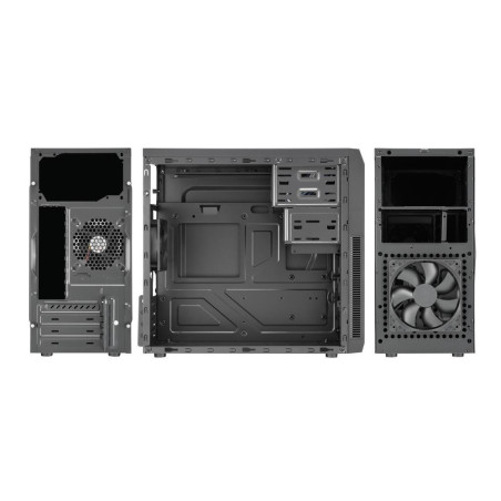 Case|GOLDEN TIGER|Supported motherboard form factors micro ATX|Black|Midi Tower|Baltimore 530|BALTIMORE5302USB2+2USB3