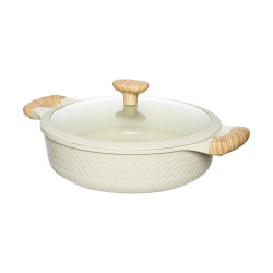 SHALLOW POT D28CM...