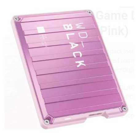 External HDD|WESTERN DIGITAL|P10 Game Drive|WDBA2W0020BPK-WESN|2TB|USB 3.2|Colour Pink|WDBA2W0020BPK-WES1