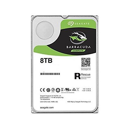 SEAGATE Desktop Barracuda 5400 8TB HDD 5400rpm SATA serial ATA 6Gb/s NCQ 256MB cache 8,9cm 3,5inch BLK