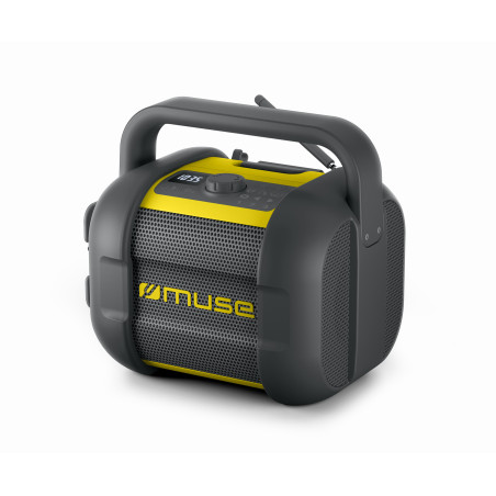 Muse | Jobsite Radio | M-968 BTY | 40 W | Waterproof | Bluetooth | Wireless connection | Portable | NFC features | Black/Yellow