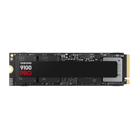 Samsung 9100 PRO | Solid state drive | 4000 GB | SSD form factor M.2 2280 | Solid-state drive interface PCI Express 5.0 x4 (NVMe) | Read speed 14800 MB/s | Write speed 13400 MB/s