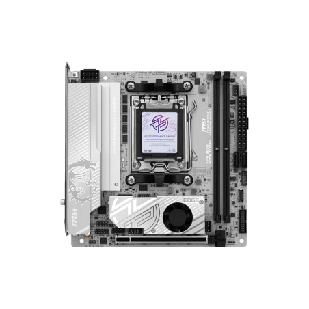 Mainboard|MSI|AMD B850|SAM5|Mini-ITX|Memory DDR5|Memory slots 2|MPGB850IEDGETIWIFI