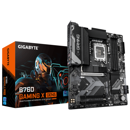 Mainboard|GIGABYTE|Intel B760 Express|LGA1700|ATX|Memory DDR5|Memory slots 4|B760GAMINGXGEN5