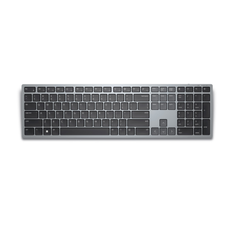 Dell | Keyboard | KB700 | Keyboard | Wireless | Russian | Titan Gray