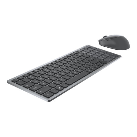 Dell | Keyboard and Mouse | KM7120W | Keyboard and Mouse Set | Wireless | Batteries included | Bluetooth | Wireless connection | Russian | Titan Gray