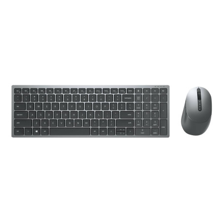 Dell | Keyboard and Mouse | KM7120W | Keyboard and Mouse Set | Wireless | Batteries included | Bluetooth | Wireless connection | NORD | Titan Gray