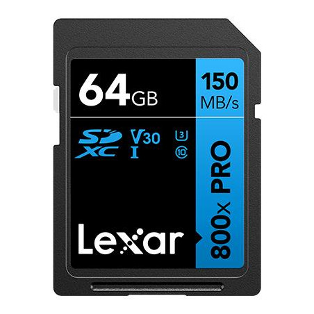 MEMORY SDXC 64GB UHS-I/LSD0800P064G-BNNNG LEXAR