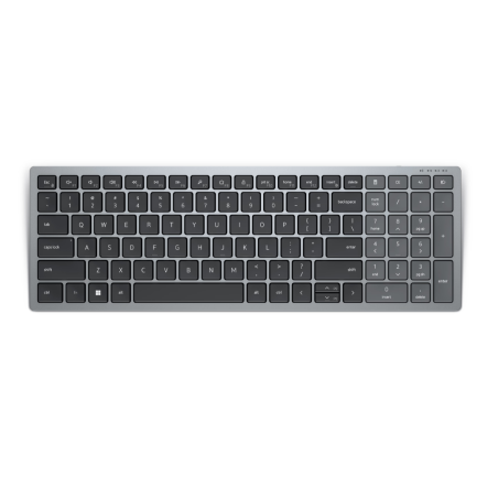 Dell | Keyboard | KB740 | Keyboard | Wireless | US | Titan Gray