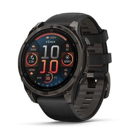 SMARTWATCH FENIX 8 SAPPHIRE/BLACK/GRAY 010-02905-21 GARMIN
