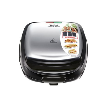 TEFAL Sandwich Maker | SW342D38 | 700 W | Number of plates 3 | Black/Stainless Steel