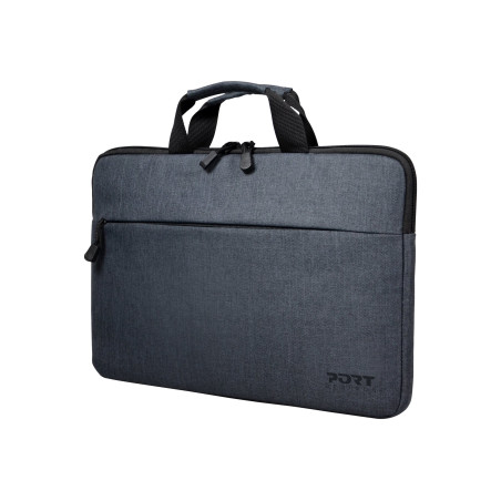 PORT DESIGNS | Belize | Fits up to size 15.6 " | Messenger - Briefcase | Shoulder strap | Black