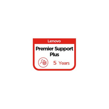 Lenovo Warranty | 5Y Premier Support Plus upgrade from 3Y Onsite | 5 year(s)
