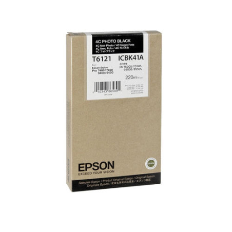 EPSON ink photo black for Stylus Pro 7400 7450 9400 9450 9450 (no Epson driver support))