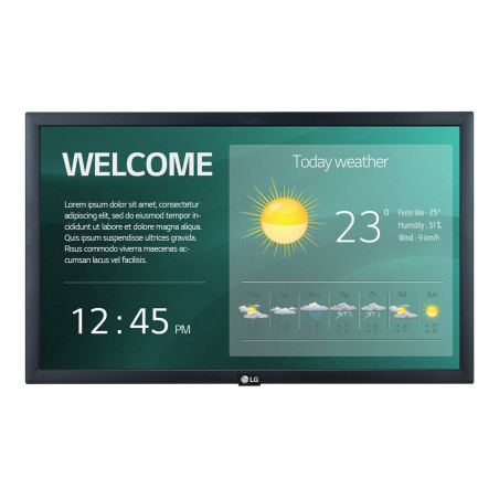 LG 22SM3G-B 21.5“ 1920x1080/250cd/m2/14ms/ HDMI USB | LG | 22SM3G | 21.5 " | Landscape | 16/7 | WebOS | 14 ms | 178 ° | 178 ° | 250 cd/m²