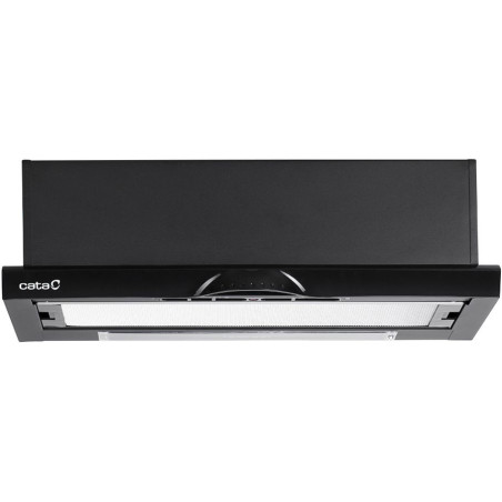 CATA | Hood | TF-5260/C | Telescopic | Energy efficiency class E | Width 60 cm | 325 m³/h | Mechanical | Black