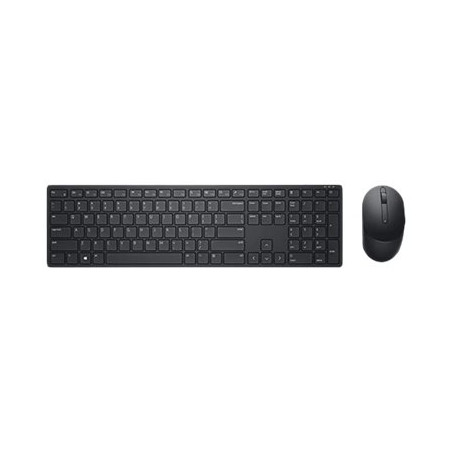 Dell | Pro Keyboard and Mouse (RTL BOX) | KM5221W | Keyboard and Mouse Set | Wireless | Batteries included | Wireless connection | Russian | Black