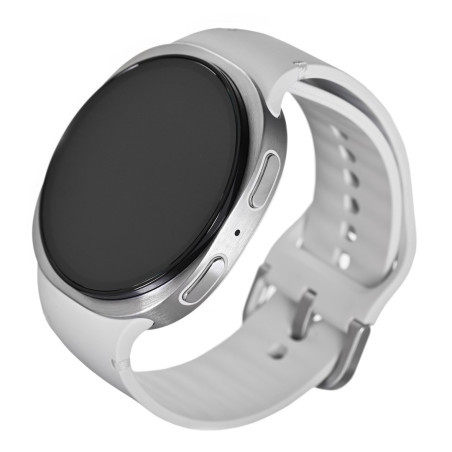 Samsung Galaxy Watch 8 3.3 cm (1.3") AMOLED 40 mm Digital 438 x 438 pixels Touchscreen Silver Wi-Fi GPS (satellite)