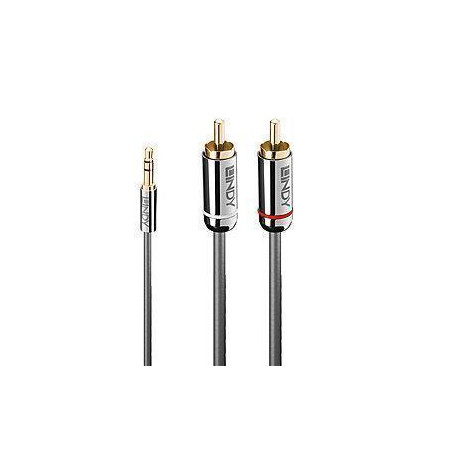 CABLE AUDIO 3.5MM TO PHONO/0.5M 35332 LINDY