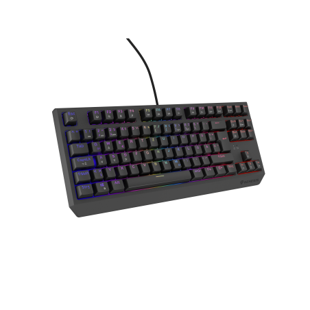 Genesis | THOR 230 | Mechanical Gaming Keyboard | Wired | US | Outemu Brown | Black