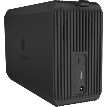 Raidsonic | RAID-System Dual bay, HDD/SSD USB 3.2 (Gen 2) with fan | IB-RD3720-CU3
