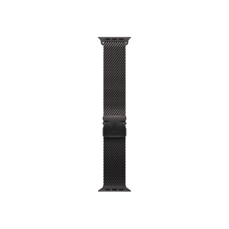 Apple 49mm Black Titanium Milanese Loop - Medium | Apple