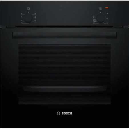 Bosch Oven | HBF010BA1 | 66 L | Electric | Manual | Knobs | Height 59.5 cm | Width 59.4 cm | Black