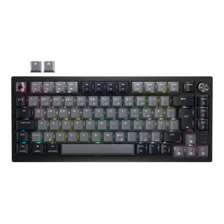 Corsair Keyboard | K65 PLUS | Mechanical Gaming Keyboard | Wireless | Nordic | CORSAIR MLX Red | Black