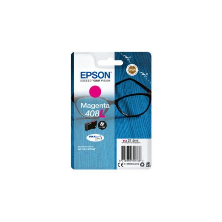 EPSON Singlepack Magenta 408L DURABrite Ultra Ink