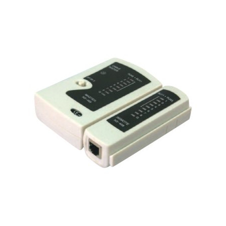 Logilink | Cable tester for RJ11, RJ12 and RJ45 with remote unit