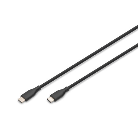 Digitus | Silicone connection cable, 0.5 m | AK-300341-005-S | USB-C to USB-C