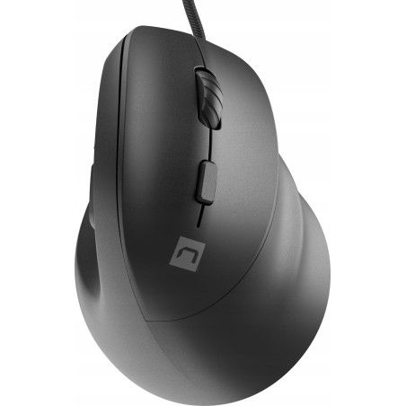 NATEC vertical mouse crake 2 pro optical 12800dpi programmable black